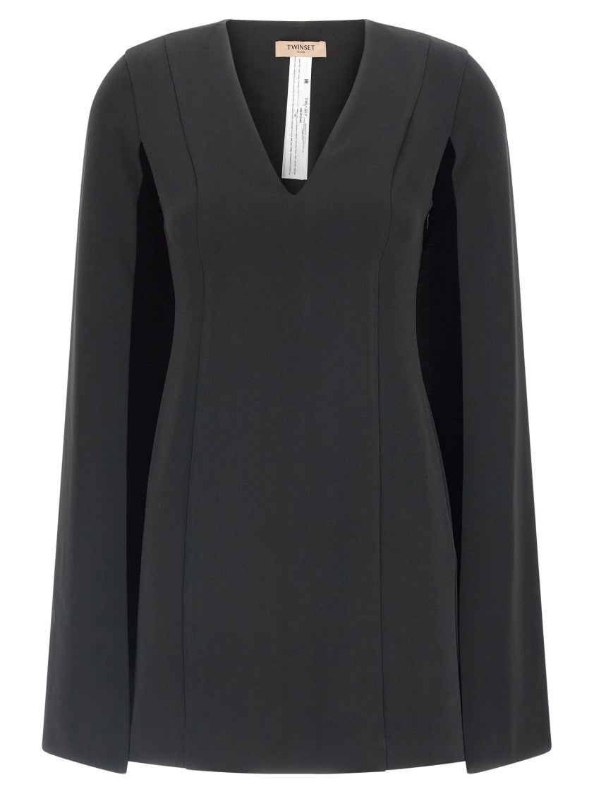 Twin-Set Cape Dress