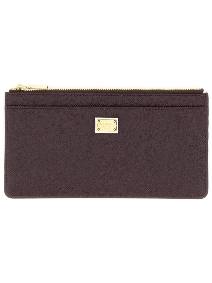 Dolce & Gabbana Large Card Holder "Nameplate"