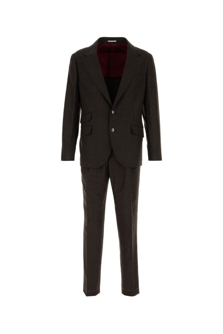 Brunello Cucinelli Tailored Brown Suit