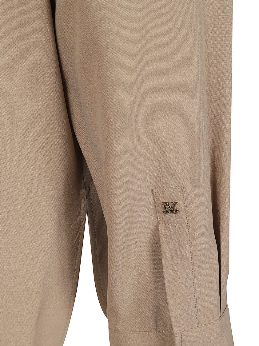 Max Mara White Siamese Cotton Loose Shirt