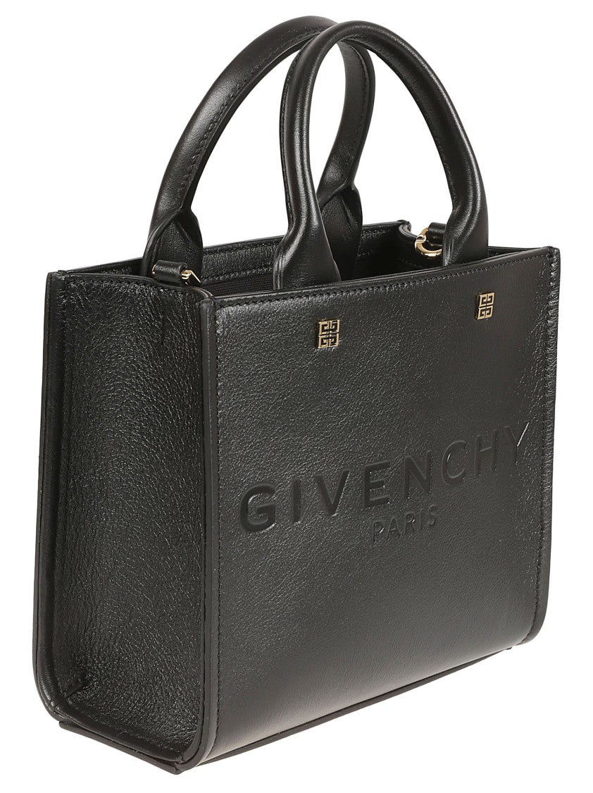 Givenchy Textured Calf Leather Handbag