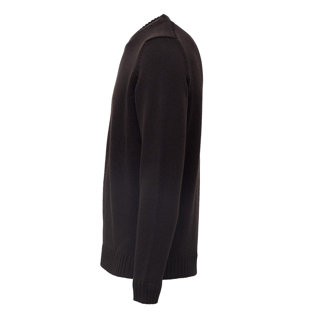 Zanone Slim Fit Ribbed Crewneck Sweater
