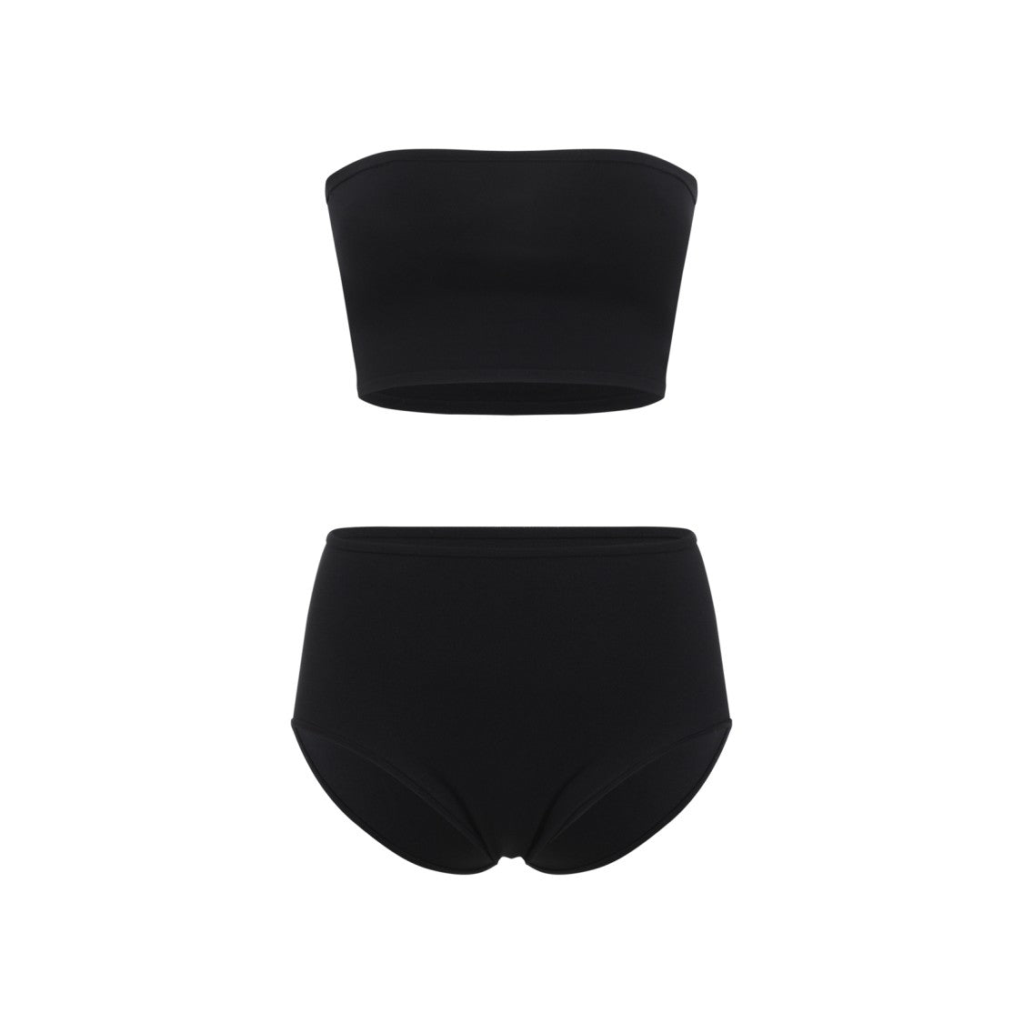 Alaïa Strapless Bandeau Top And High-Waisted Bottoms Set