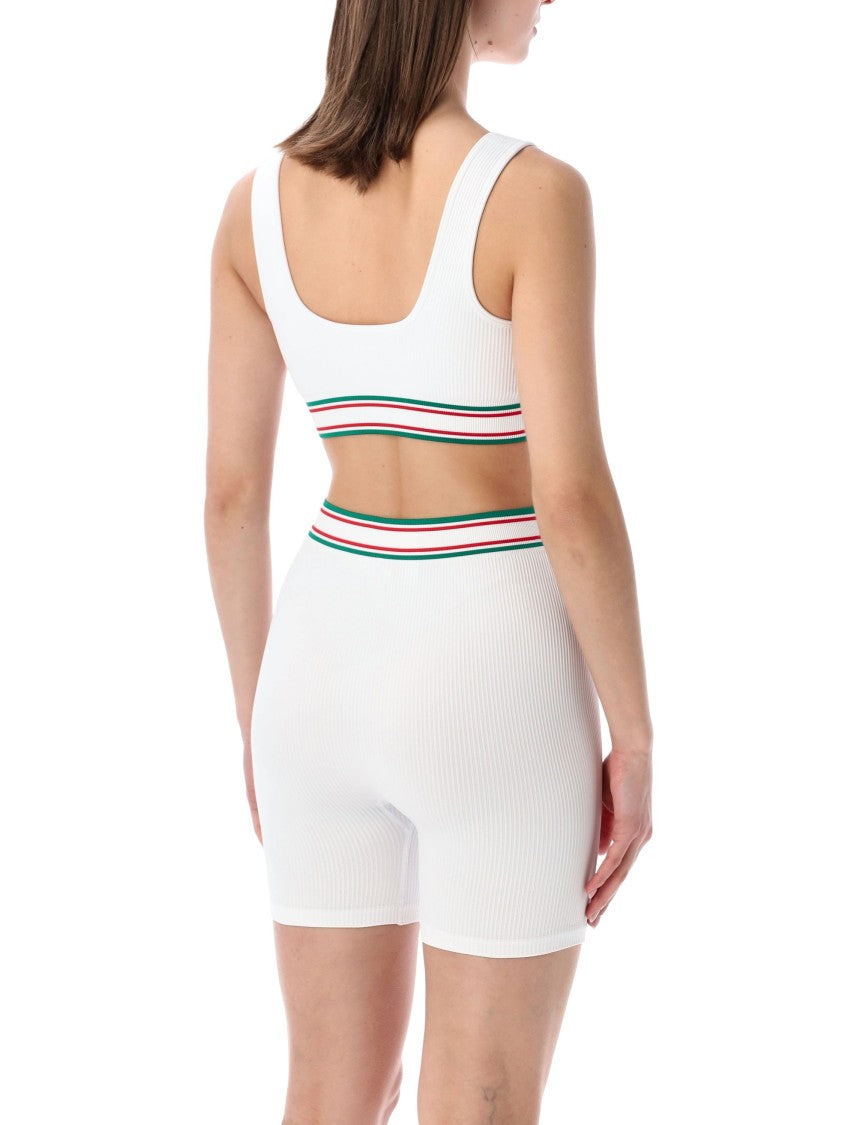Casablanca Seamless Tennis Bralette