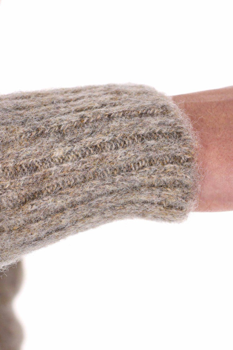Howlin Shetland Boxy Fit Wool V-Neck Sweater