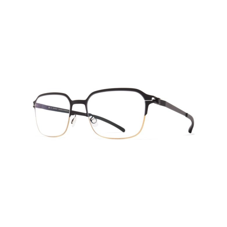Mykita Cilian Two-Tone Metal Rectangular Sunglasses
