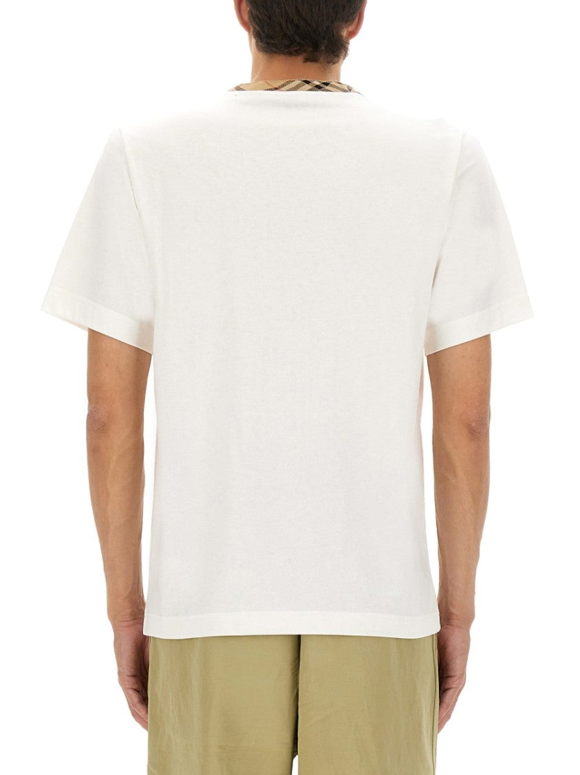 Burberry Relaxed-Fit Cotton T-Shirt With Round Neckline