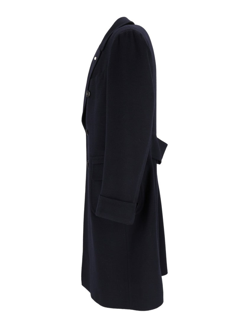 Luigi Bianchi Sartoria Drop S Double-Breasted Coat