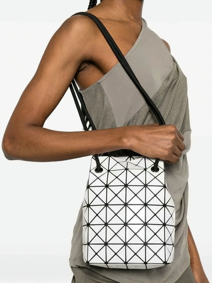 Baobao Geometric Patterned Tote Bag With Structured Silhouette