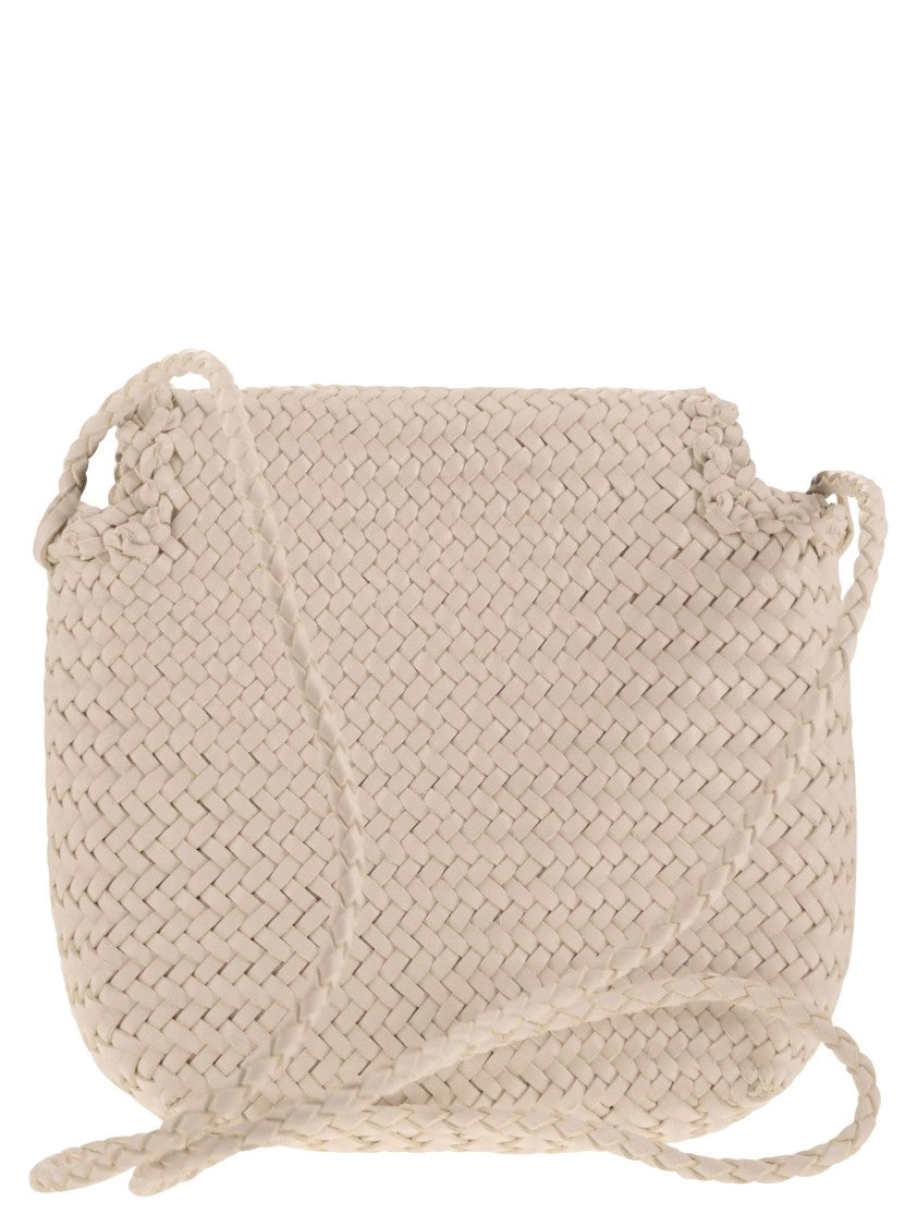 Dragon Mini City Bag - Woven Leather Bag