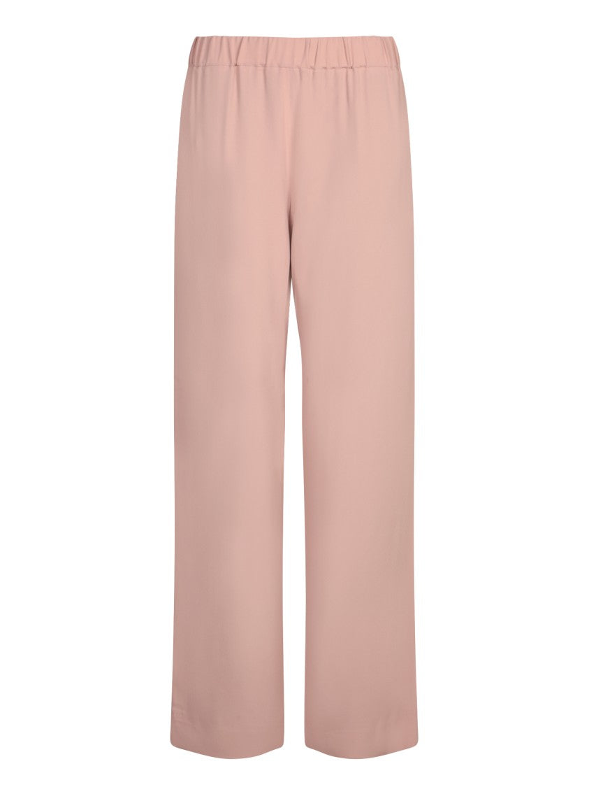 Incotex Wide-Leg Crepe Trousers