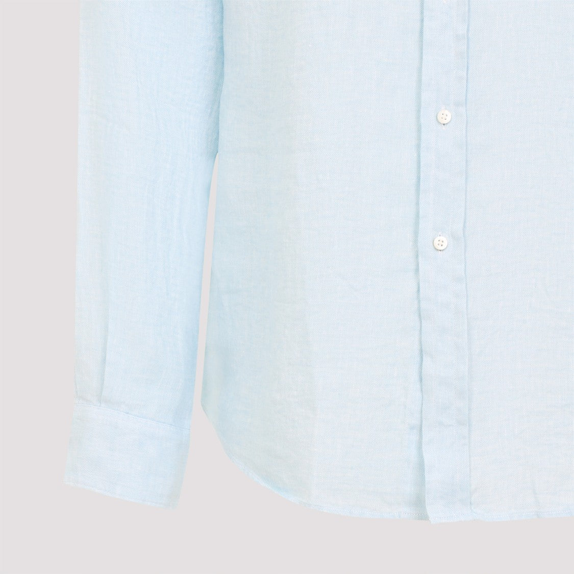 Ralph Lauren X Purple Label Linen Button-Down Shirt