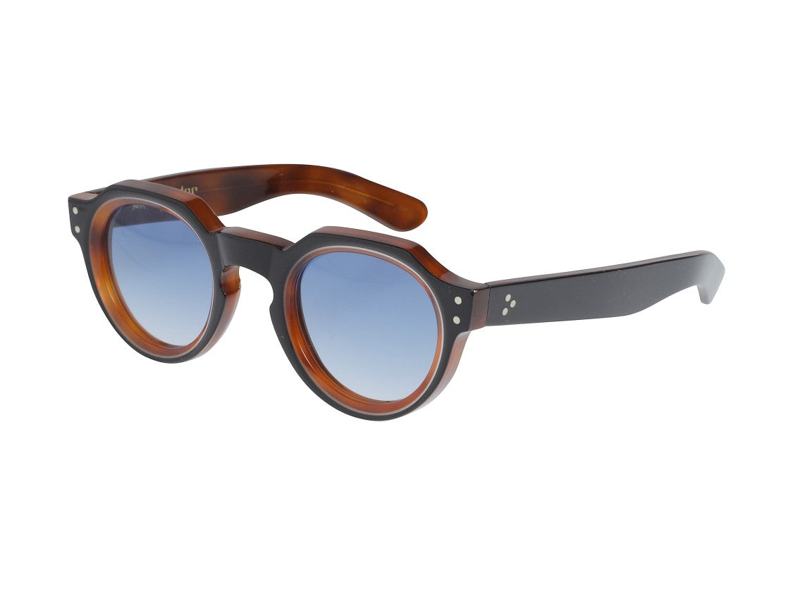 Kador Spike Angular Round Sunglasses