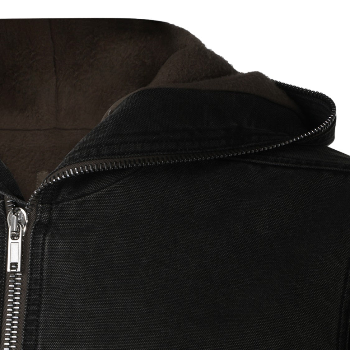 Drkshdw By Rick Owens Minimalist Hooded Adjustable Cuff Down Jacket