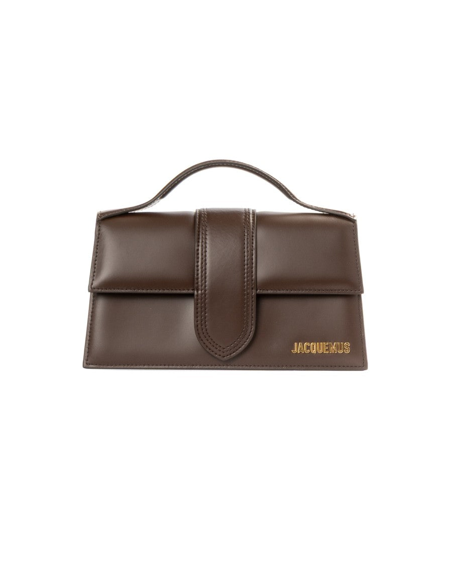 Jacquemus Brown Le Grand Bambino Matte Leather Shoulder Bag