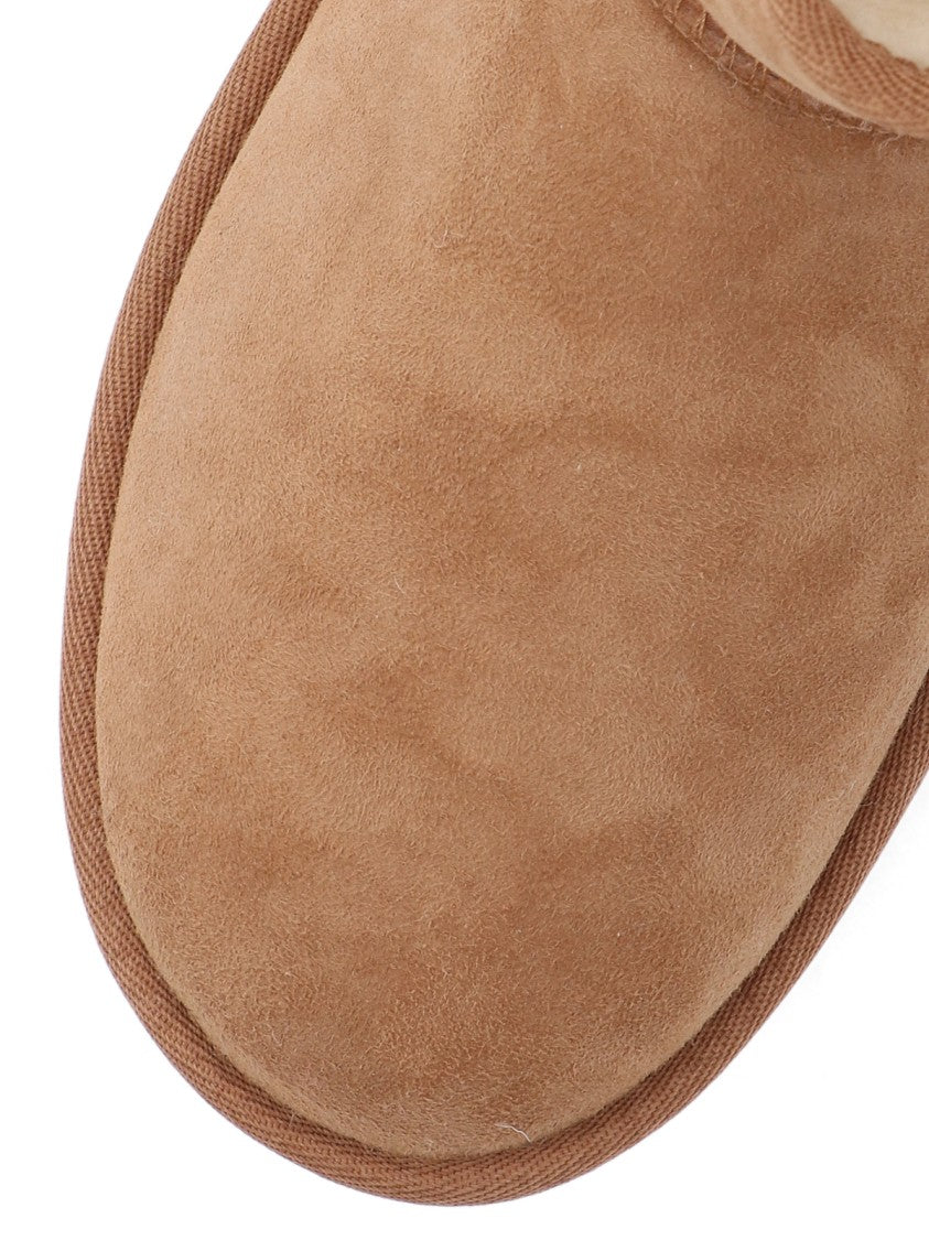 Ugg Brown Classic Mini Suede Shearling Boots