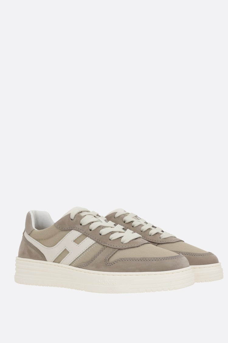 Hogan Low-Top Sneakers With Nubuck Leather