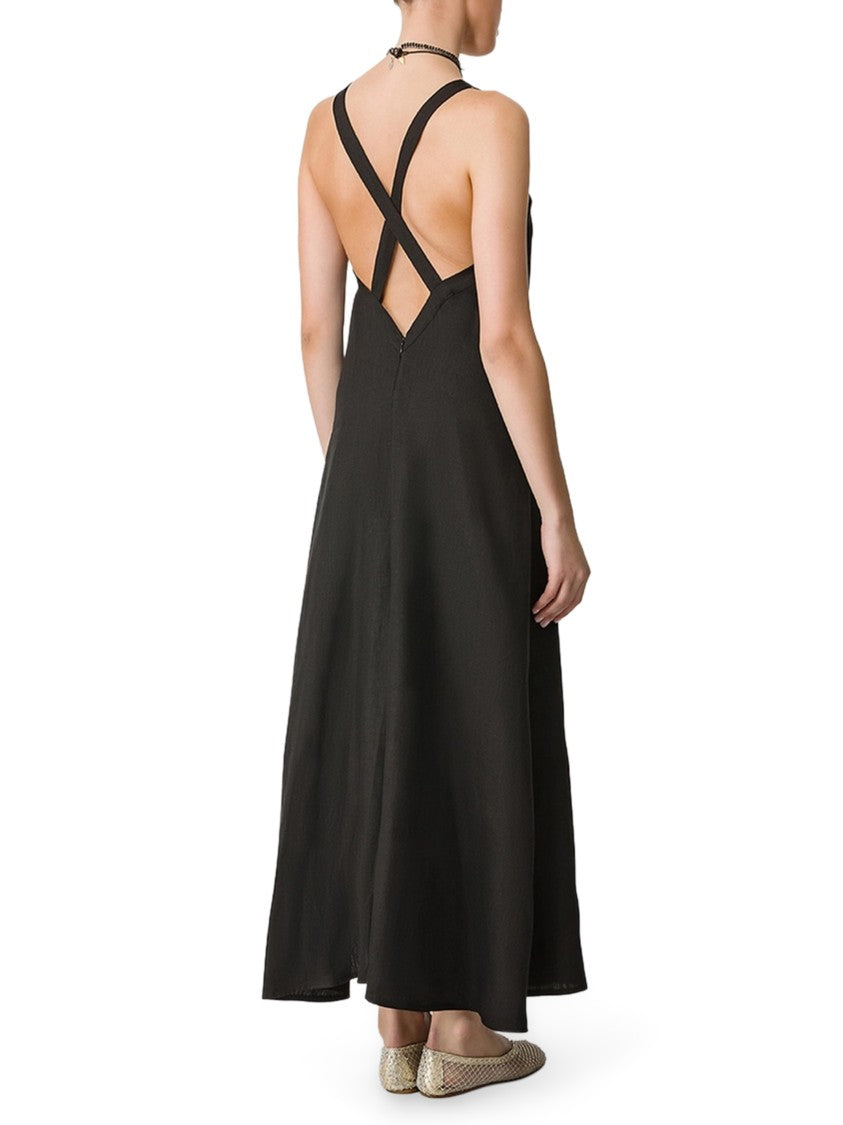 Forte Forte Linen Canvas Strap Dress