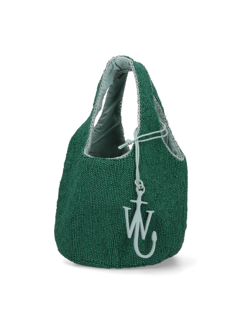 J. W. Anderson Mini Beaded Bag – Green