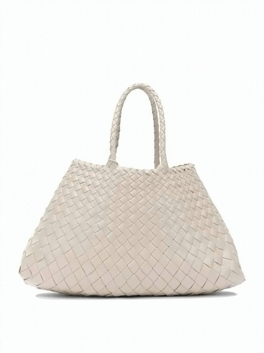 Dragon Diffusion Woven Buffalo Leather Tote Bag
