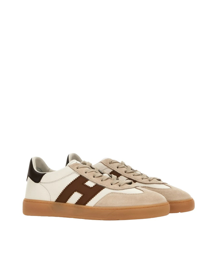 Hogan Cool Ivory/Beige/Brown Sneakers