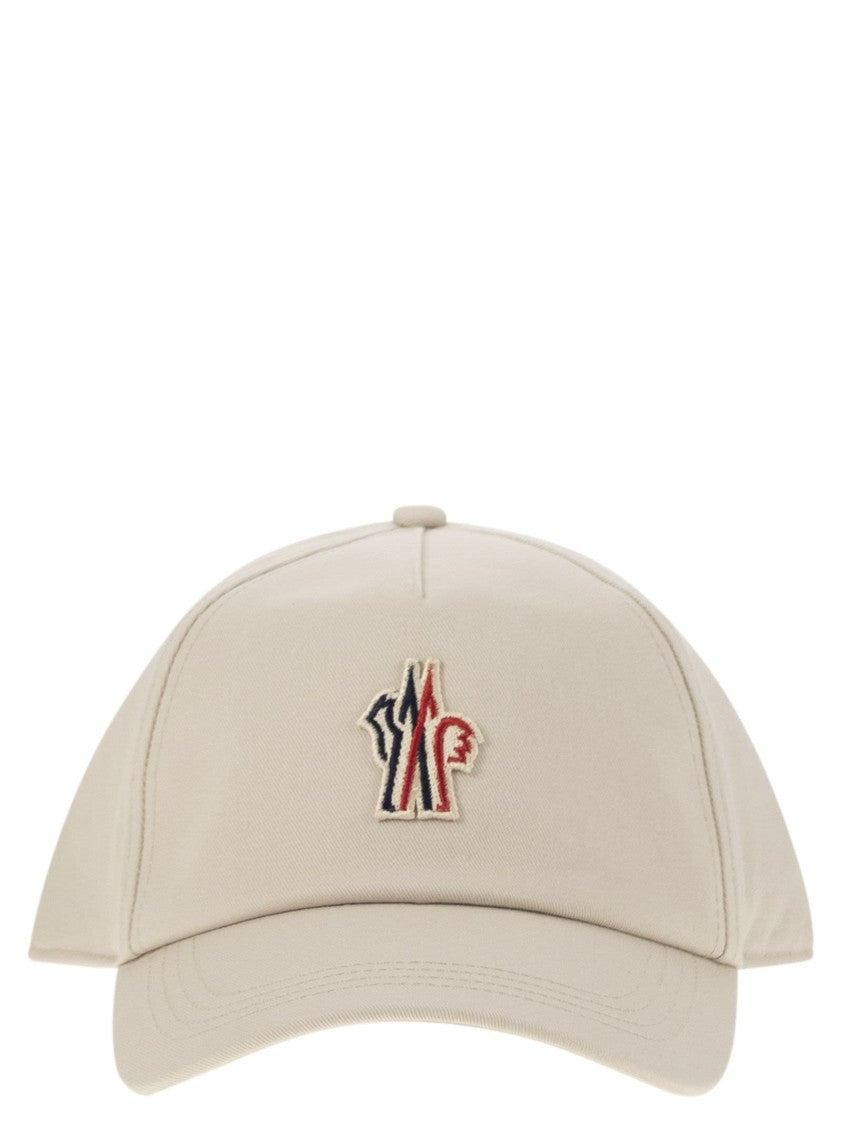 Moncler Grenoble Cotton Gabardine Baseball Cap