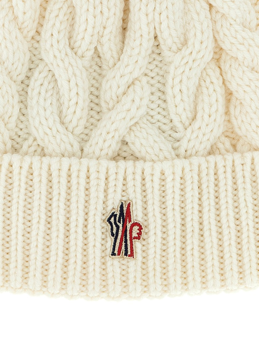 Moncler Grenoble Braided Wool Beanie