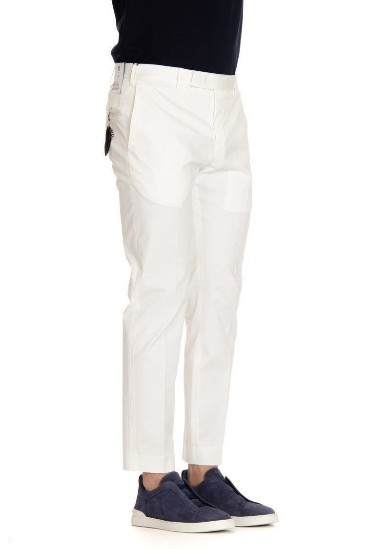 Pt Torino Twill Cotton Fit Ten Trousers