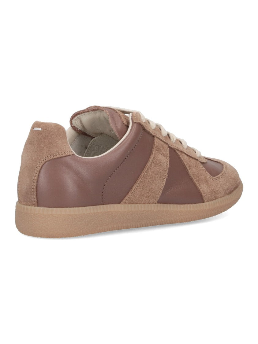 Maison Margiela Low-Top Sneakers With Calf Leather