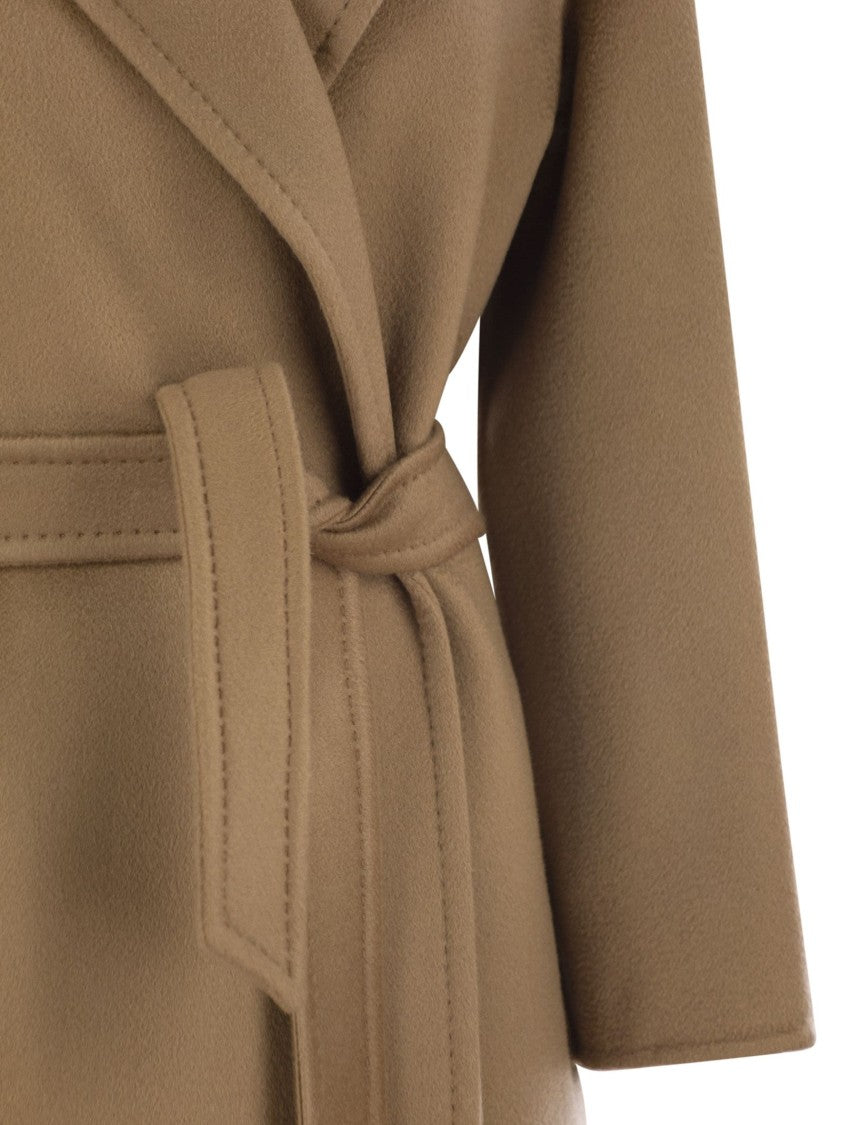 Max Mara Melinda - Cashmere Midi Coat With Belt