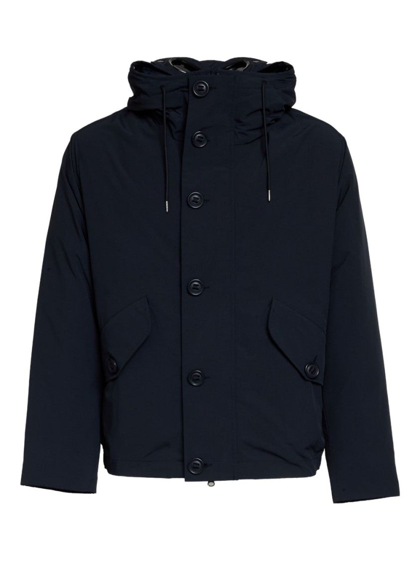 C.P. Company Eclipse Blue Jacket With Unique Google Hood