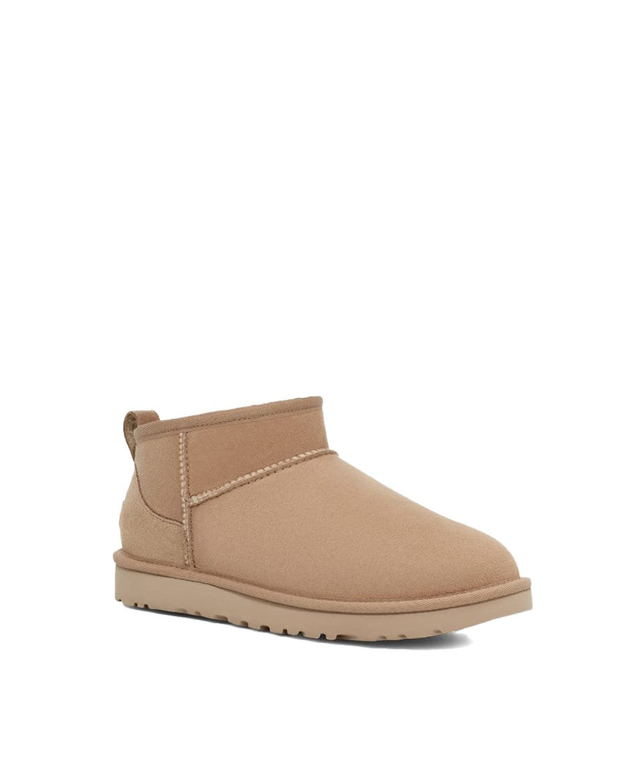 Ugg Sand Classic Ultra Mini Ankle Boots