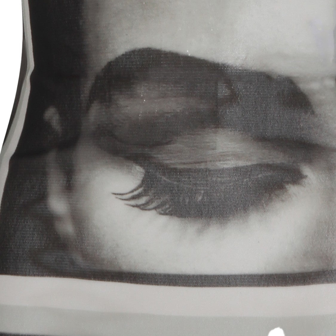 Jean Paul Gaultier Long-Sleeved Top With Monochrome Photographic Print