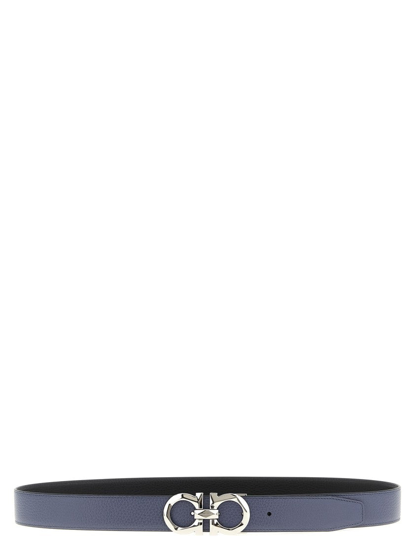 Ferragamo 'Gancini' Reversible Belt