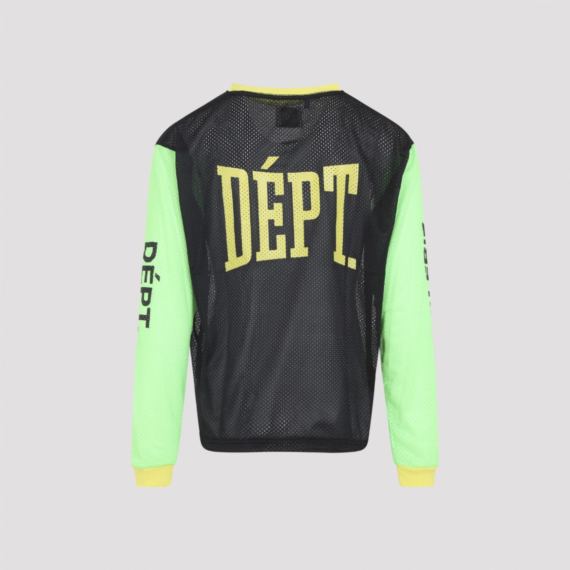 Gallery Dept. Long-Sleeve Black Mesh T-Shirt