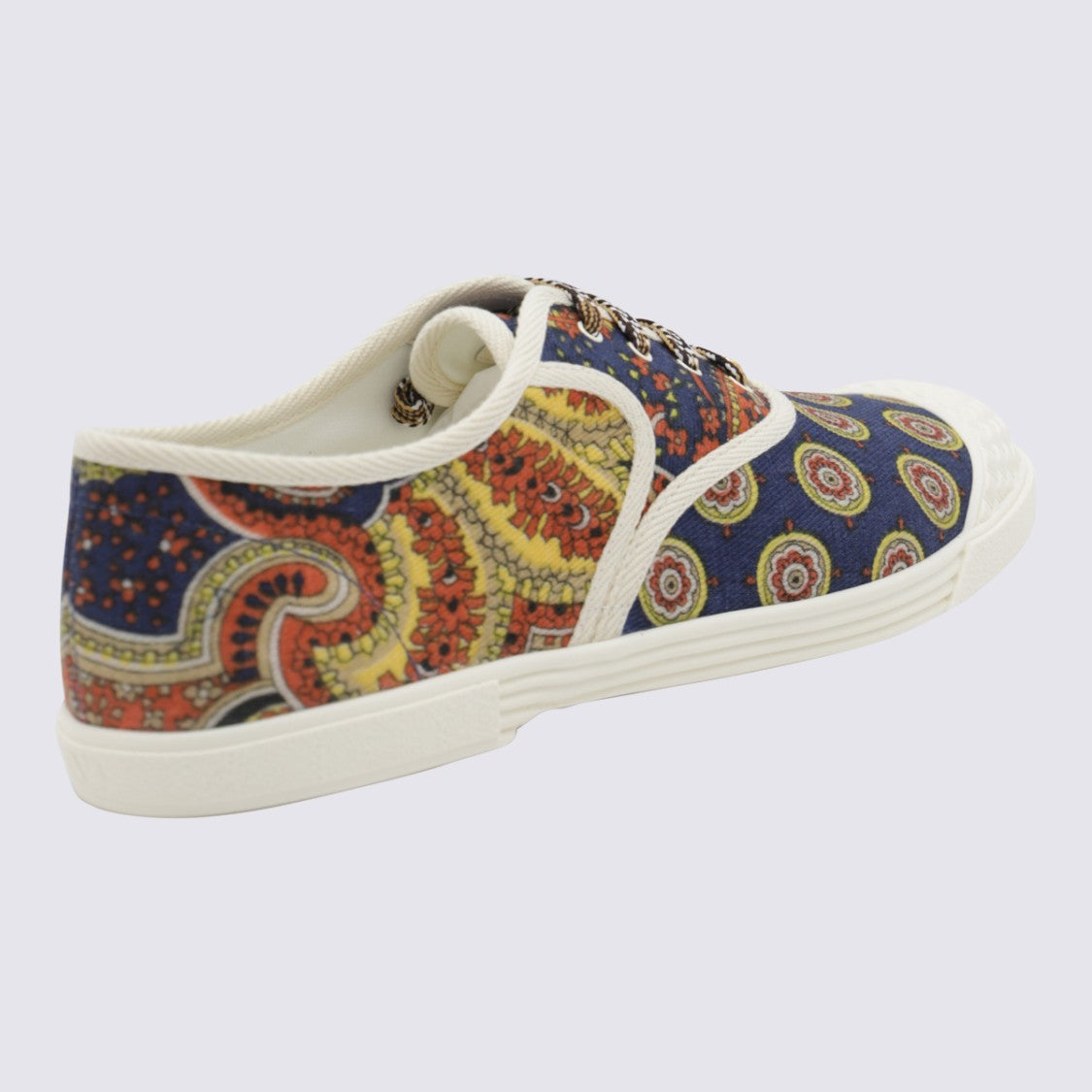 Valentino Garavani Low-Top Sneakers With Intricate Paisley Pattern