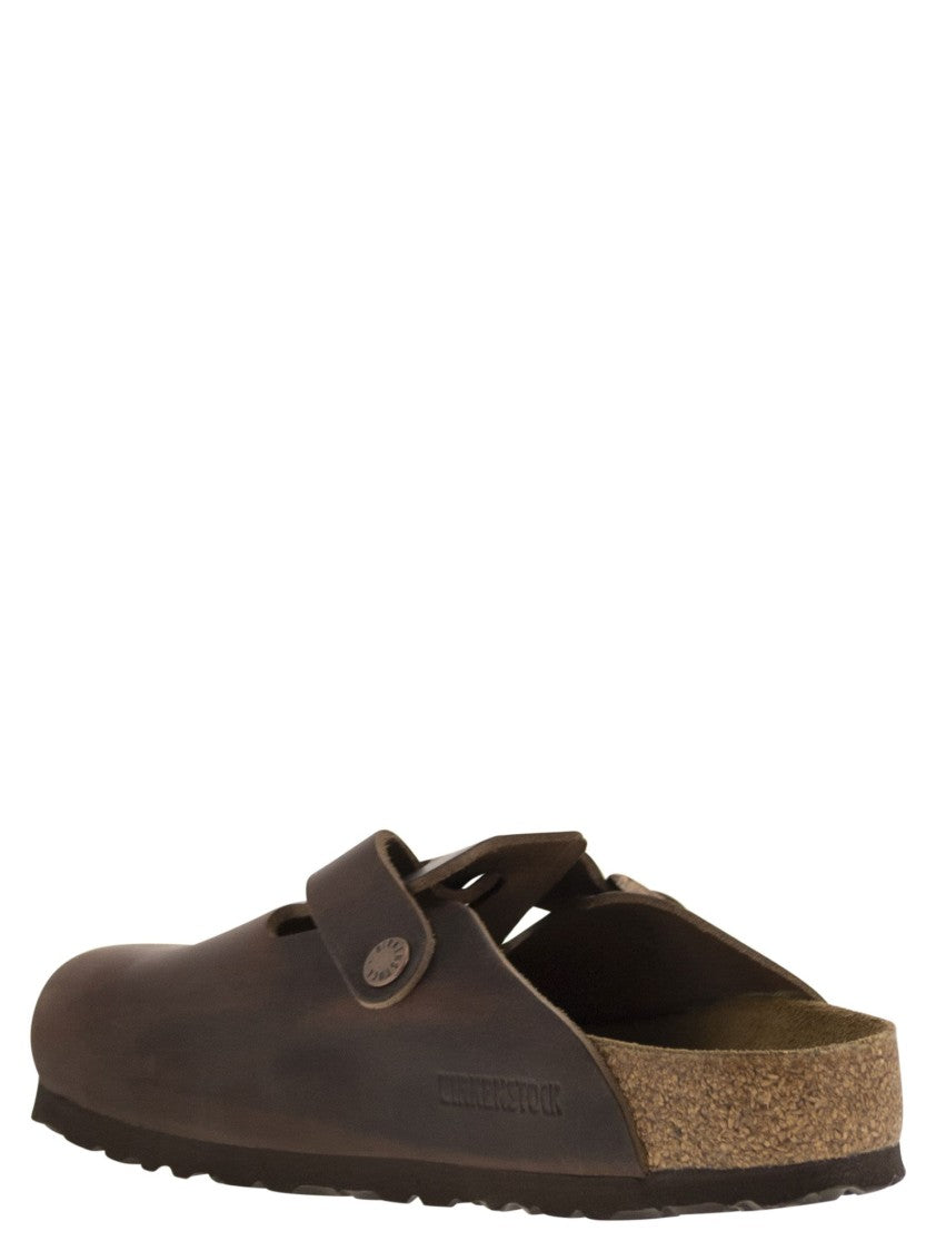 Birkenstock Boston - Leather Sabot