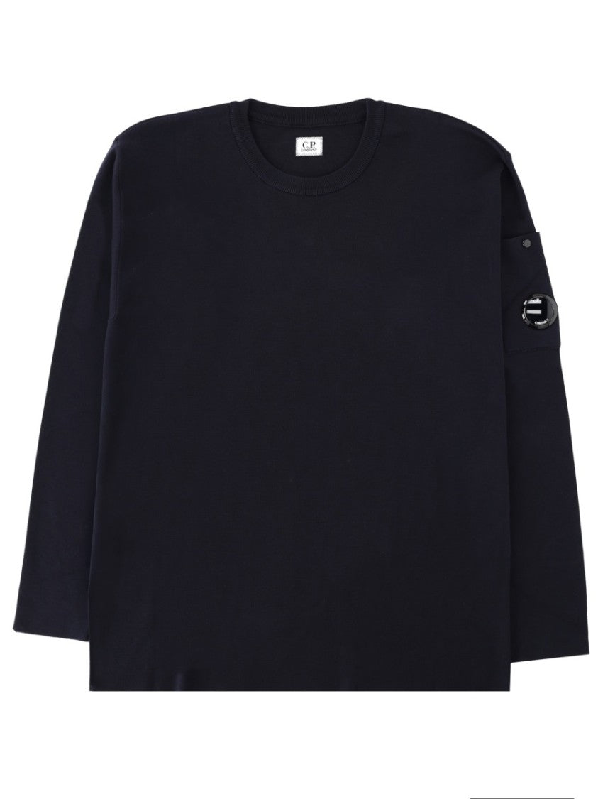 C.P. Company Long-Sleeved Discreet Sleeve Patch T-Shirt