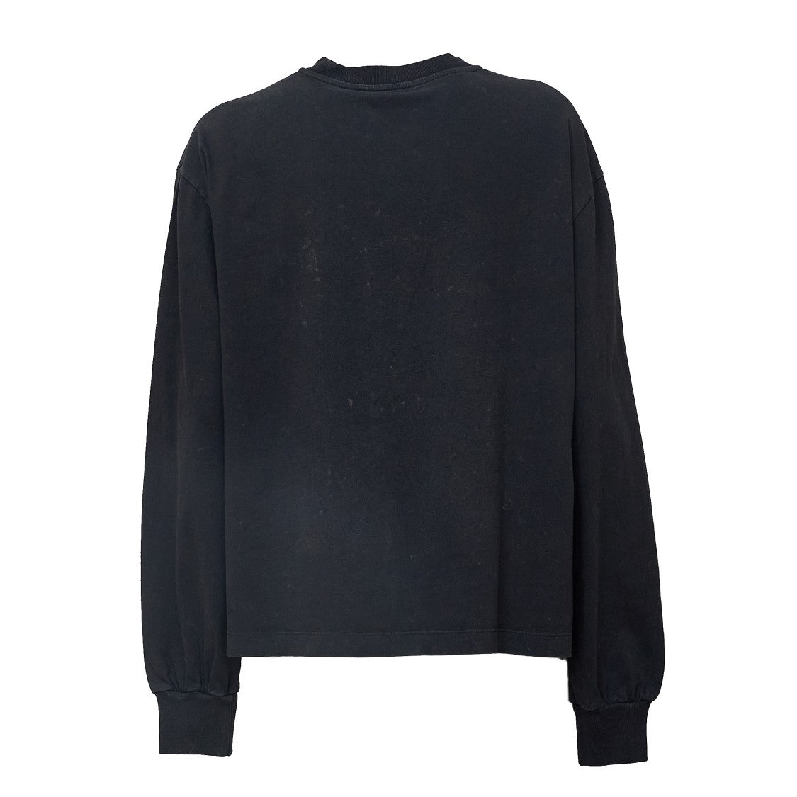 Ganni Future Tiger Print Long-Sleeve Jersey Top