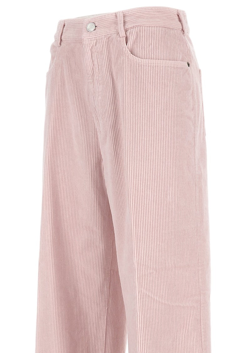Cellar Door Tailored Straight-Leg Trousers In Pink