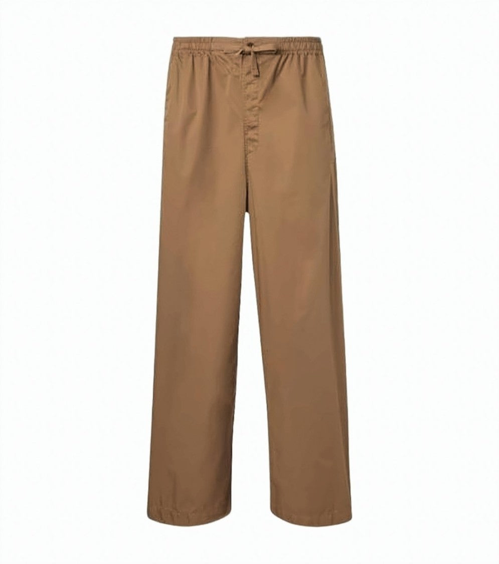 Lemaire Relaxed-Fit Straight Pants With Adjustable Waistband