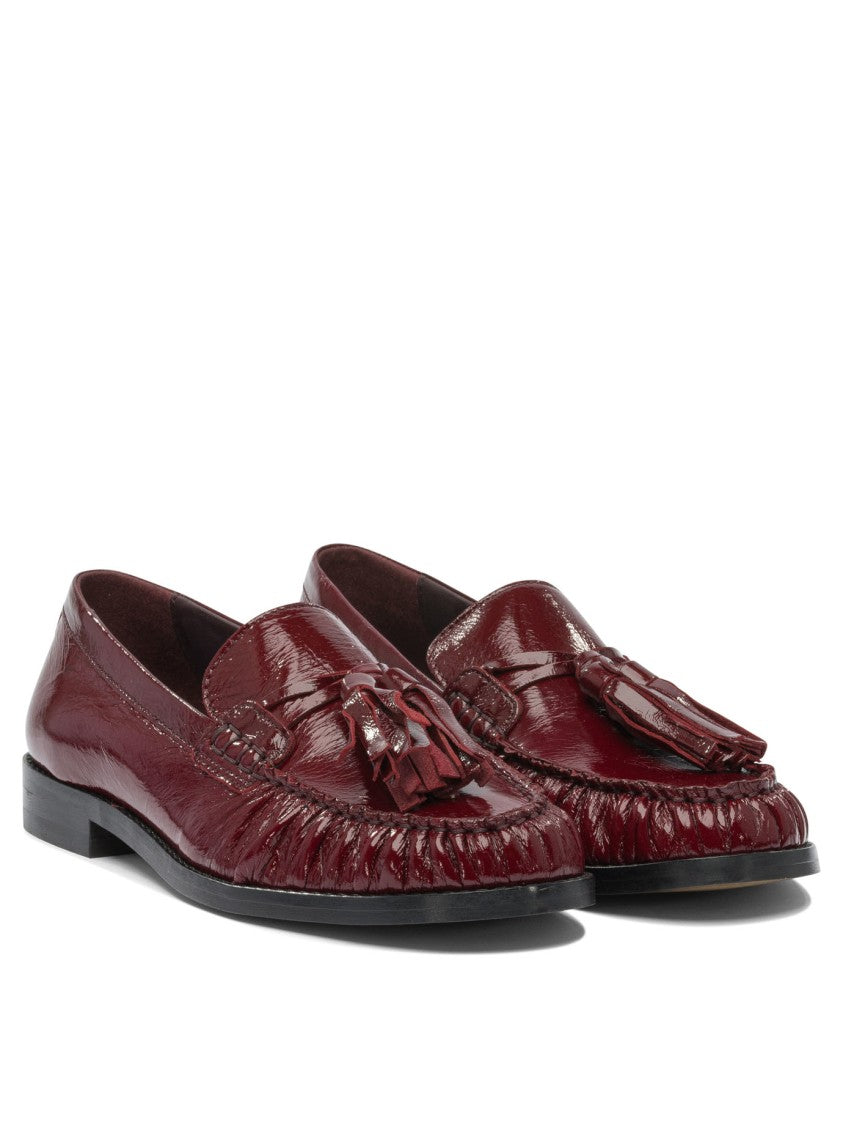 Alohas Marietta Onix Black Leather Loafers