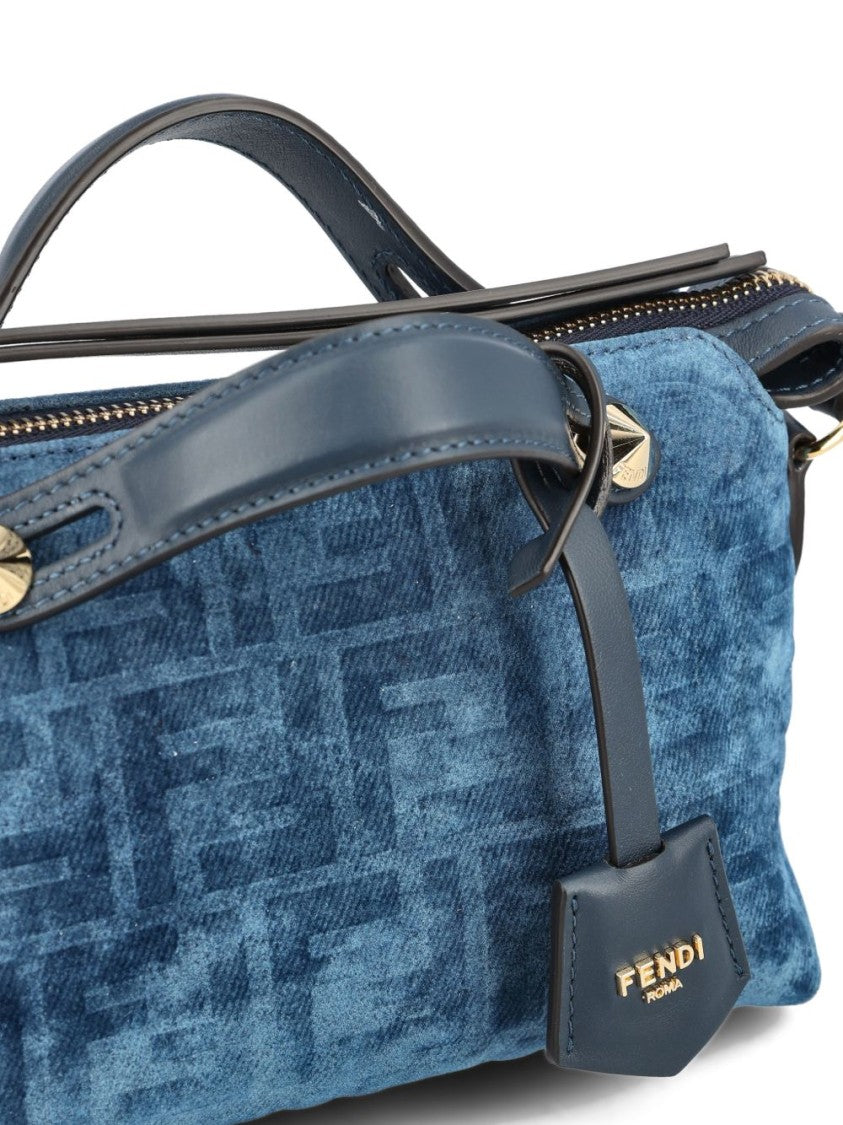 Fendi Rectangular Textured Fabric Bag