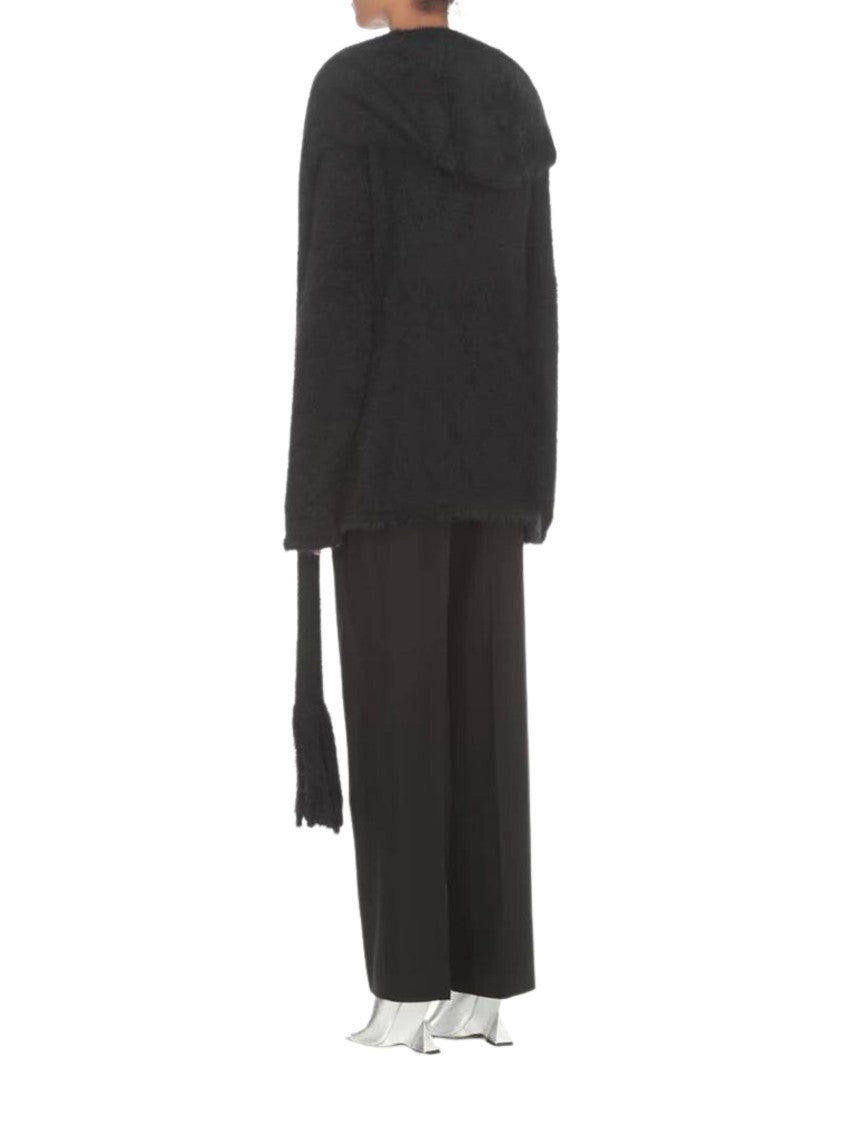 Alberta Ferretti Black Straight Leg Trouser