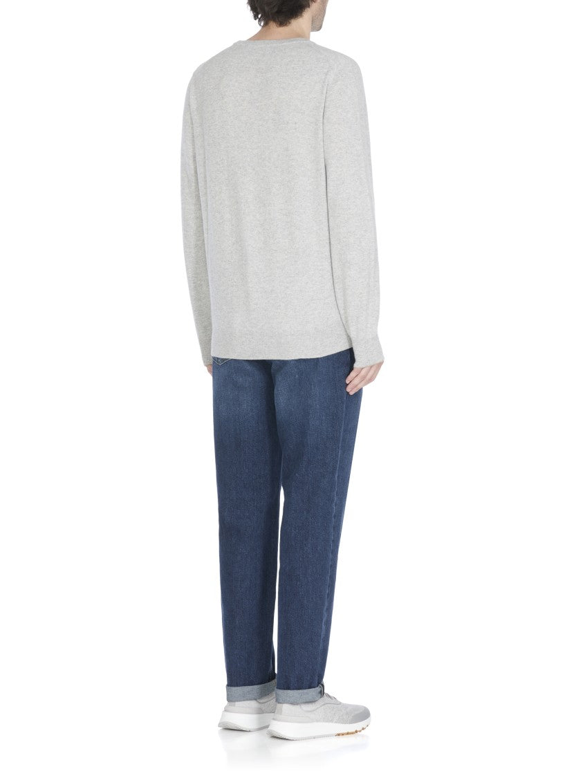 Brunello Cucinelli Crew Neck Cashmere Sweater