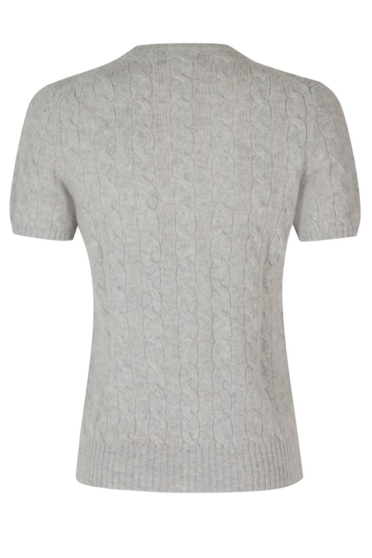 Polo Ralph Lauren Cable Knit Sweater Pullover With Iconic Logo