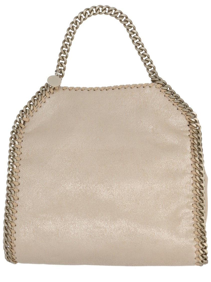 Stella Mccartney Neutrals Falabella Chain Trim Bag