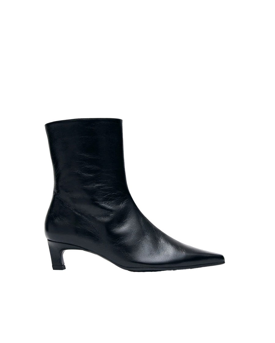 Alohas Ambar Rift Pointed Toe Low Heel Leather Boots