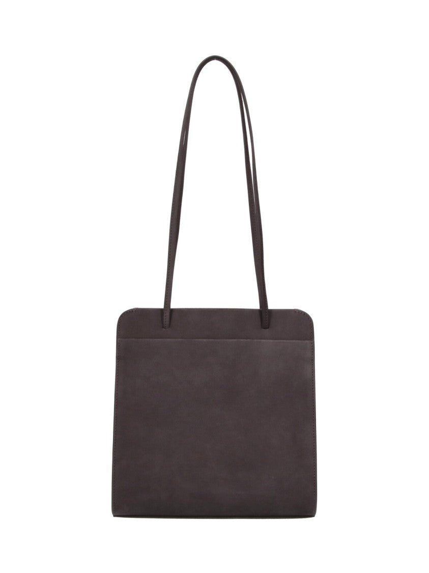 Fane Grey Lisse Calfskin Tote Bag