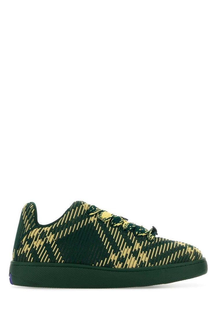 Burberry Embroidered Fabric Box Sneakers
